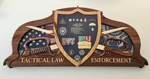 Load image into Gallery viewer, Coast Guard TACLET Shadow Box - 1.1 Woodworks