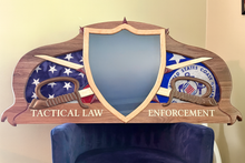 Load image into Gallery viewer, Coast Guard TACLET Shadow Box - 1.1 Woodworks