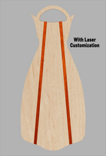 Load image into Gallery viewer, Wooden Jet Fin - Maple - 1.1 Woodworks