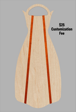 Load image into Gallery viewer, Wooden Jet Fin - Maple - 1.1 Woodworks