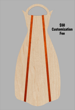 Load image into Gallery viewer, Wooden Jet Fin - Maple - 1.1 Woodworks