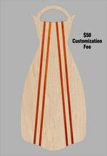 Load image into Gallery viewer, Wooden Jet Fin - Maple - 1.1 Woodworks