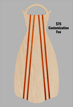 Load image into Gallery viewer, Wooden Jet Fin - Maple - 1.1 Woodworks