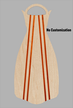 Load image into Gallery viewer, Wooden Jet Fin - Maple - 1.1 Woodworks