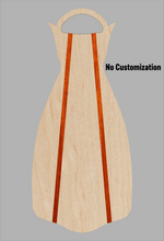 Load image into Gallery viewer, Wooden Jet Fin - Maple - 1.1 Woodworks