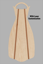 Load image into Gallery viewer, Wooden Jet Fin - Maple - 1.1 Woodworks
