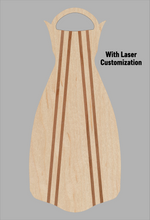 Load image into Gallery viewer, Wooden Jet Fin - Maple - 1.1 Woodworks
