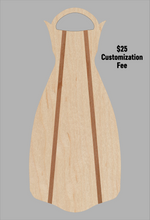 Load image into Gallery viewer, Wooden Jet Fin - Maple - 1.1 Woodworks