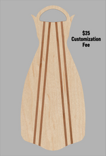 Load image into Gallery viewer, Wooden Jet Fin - Maple - 1.1 Woodworks