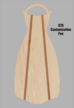 Load image into Gallery viewer, Wooden Jet Fin - Maple - 1.1 Woodworks