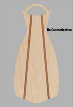 Load image into Gallery viewer, Wooden Jet Fin - Maple - 1.1 Woodworks