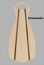 Load image into Gallery viewer, Wooden Jet Fin - Maple - 1.1 Woodworks