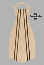 Load image into Gallery viewer, Wooden Jet Fin - Maple - 1.1 Woodworks