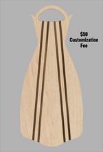 Load image into Gallery viewer, Wooden Jet Fin - Maple - 1.1 Woodworks