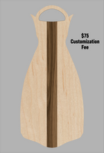 Load image into Gallery viewer, Wooden Jet Fin - Maple - 1.1 Woodworks