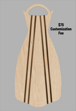 Load image into Gallery viewer, Wooden Jet Fin - Maple - 1.1 Woodworks