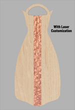 Load image into Gallery viewer, Wooden Jet Fin - Maple - 1.1 Woodworks