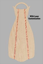 Load image into Gallery viewer, Wooden Jet Fin - Maple - 1.1 Woodworks