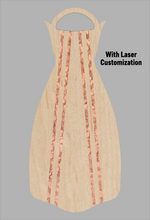 Load image into Gallery viewer, Wooden Jet Fin - Maple - 1.1 Woodworks