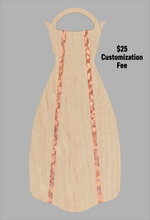 Load image into Gallery viewer, Wooden Jet Fin - Maple - 1.1 Woodworks