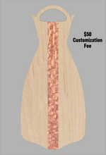 Load image into Gallery viewer, Wooden Jet Fin - Maple - 1.1 Woodworks