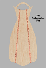 Load image into Gallery viewer, Wooden Jet Fin - Maple - 1.1 Woodworks