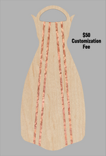 Load image into Gallery viewer, Wooden Jet Fin - Maple - 1.1 Woodworks