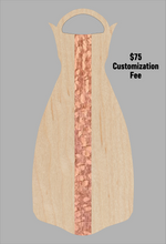 Load image into Gallery viewer, Wooden Jet Fin - Maple - 1.1 Woodworks