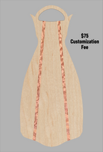 Load image into Gallery viewer, Wooden Jet Fin - Maple - 1.1 Woodworks