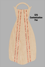 Load image into Gallery viewer, Wooden Jet Fin - Maple - 1.1 Woodworks