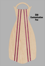 Load image into Gallery viewer, Wooden Jet Fin - Maple - 1.1 Woodworks