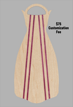 Load image into Gallery viewer, Wooden Jet Fin - Maple - 1.1 Woodworks