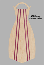 Load image into Gallery viewer, Wooden Jet Fin - Maple - 1.1 Woodworks