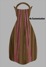 Load image into Gallery viewer, Wooden Jet Fin - Walnut - 1.1 Woodworks