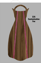 Load image into Gallery viewer, Wooden Jet Fin - Walnut - 1.1 Woodworks