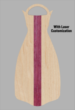 Load image into Gallery viewer, Wooden Jet Fin - Maple - 1.1 Woodworks