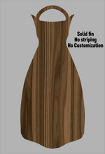 Load image into Gallery viewer, Wooden Jet Fin - Walnut - 1.1 Woodworks