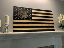 Load image into Gallery viewer, Wooden American Flag TACP Edition - 1.1 Woodworks