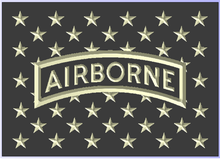 Load image into Gallery viewer, Wooden American Flag with an Army Tab Union - 1.1 Woodworks