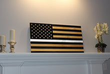 Load image into Gallery viewer, Wooden American Flag Thin Line Edition - 1.1 Woodworks