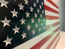 Load image into Gallery viewer, Wooden American Flag - 1.1 Woodworks