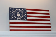 Load image into Gallery viewer, Wooden American Flag US Air Force Edition - 1.1 Woodworks