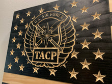 Load image into Gallery viewer, Wooden American Flag TACP Edition - 1.1 Woodworks