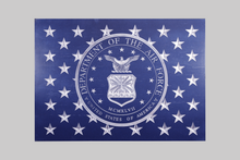 Load image into Gallery viewer, Wooden American Flag US Air Force Edition - 1.1 Woodworks