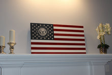 Load image into Gallery viewer, Wooden American Flag US Navy Edition - 1.1 Woodworks