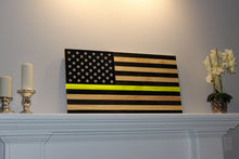 Load image into Gallery viewer, Wooden American Flag Thin Line Edition - 1.1 Woodworks