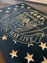 Load image into Gallery viewer, Wooden American Flag Pararescue Edition - 1.1 Woodworks