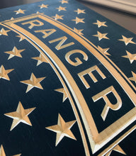 Load image into Gallery viewer, Wooden American Flag US Army Ranger Edition - 1.1 Woodworks