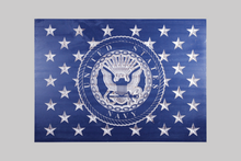 Load image into Gallery viewer, Wooden American Flag US Navy Edition - 1.1 Woodworks