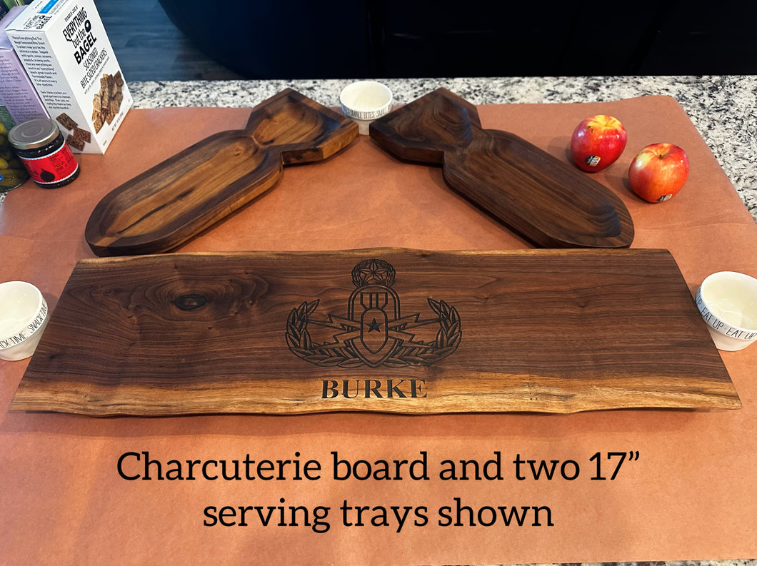 Custom Epoxy Charcuterie Board - 1.1 Woodworks